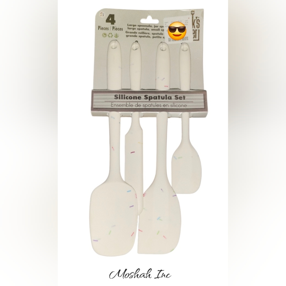 Silicone Spatula 4 Pieces
